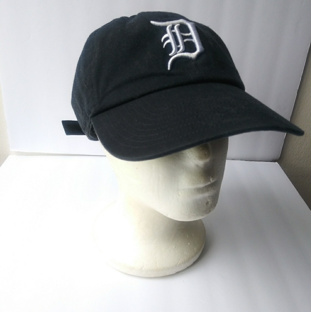 DETROIT BASEBALL CAP - BLUE & WHITE - Picture 2 of 5